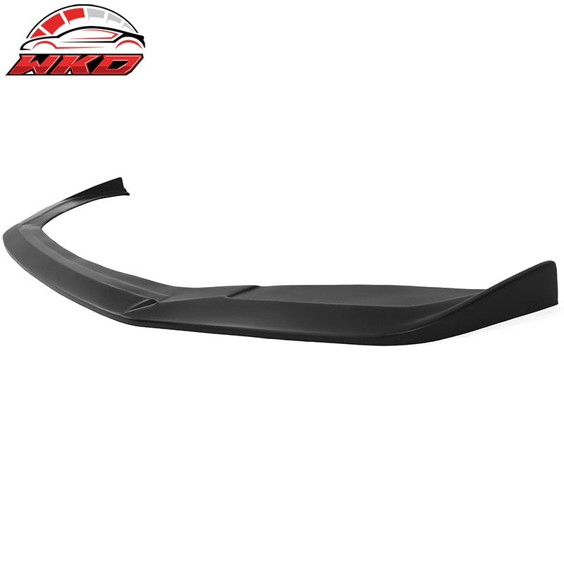 Fits 21-25 Lexus IS350 F Sport Sedan IKON ABS Front Bumper Lip Matte Black