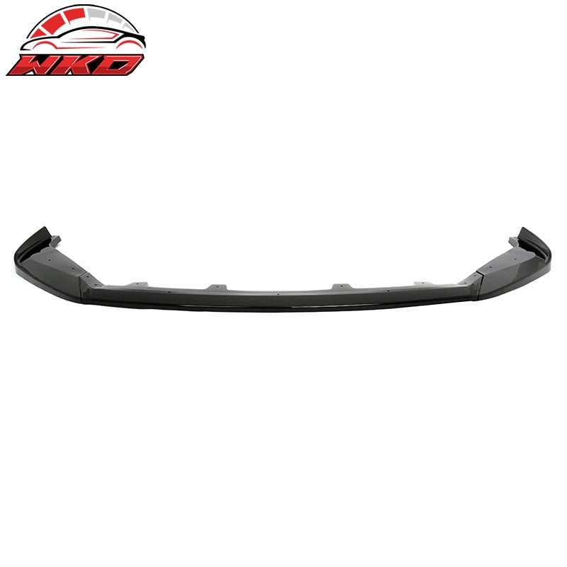 Fits 22-25 Lexus IS500 F Sport Ikon Style Front Bumper Lip Gloss Black PP 3PCS