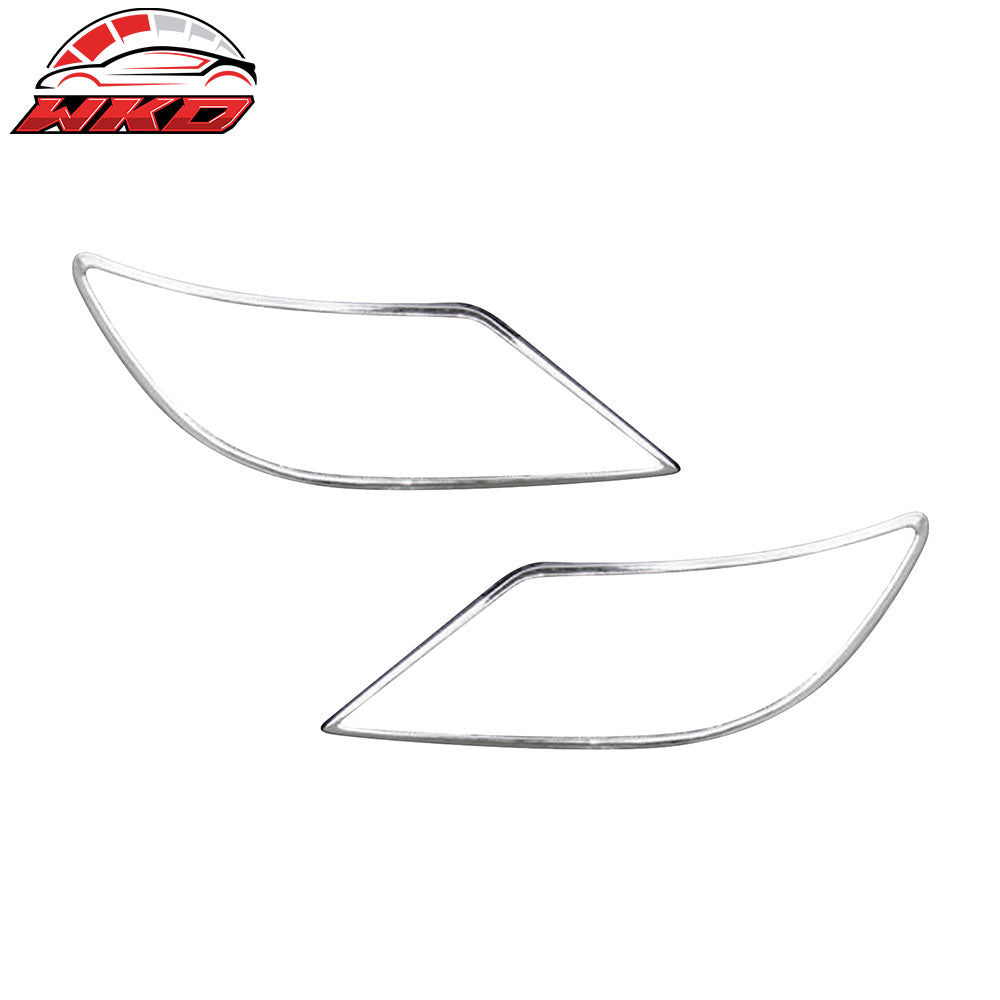 Wholesale 10-12 Lexus LS460 LS600h Chrome ABS Front Headlight Bezels Covers 2PCS Set