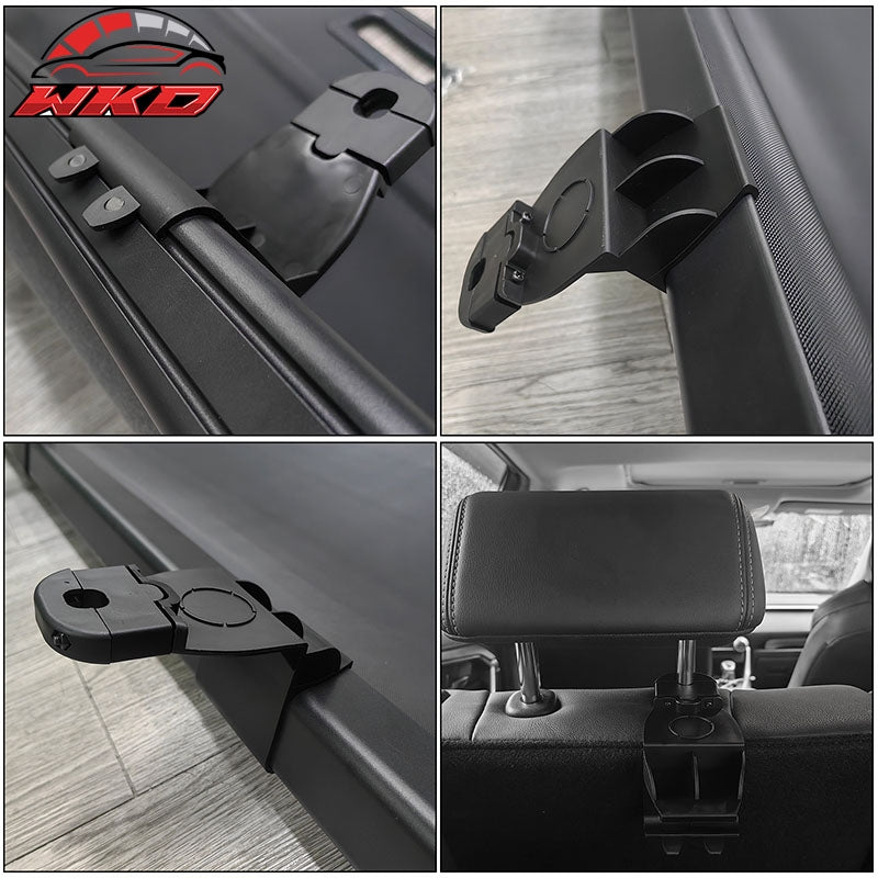 Fits 22-26 Lexus NX 3D TPE Rear Trunk Mat Cargo Liner Pad + Canvas Cargo Cover