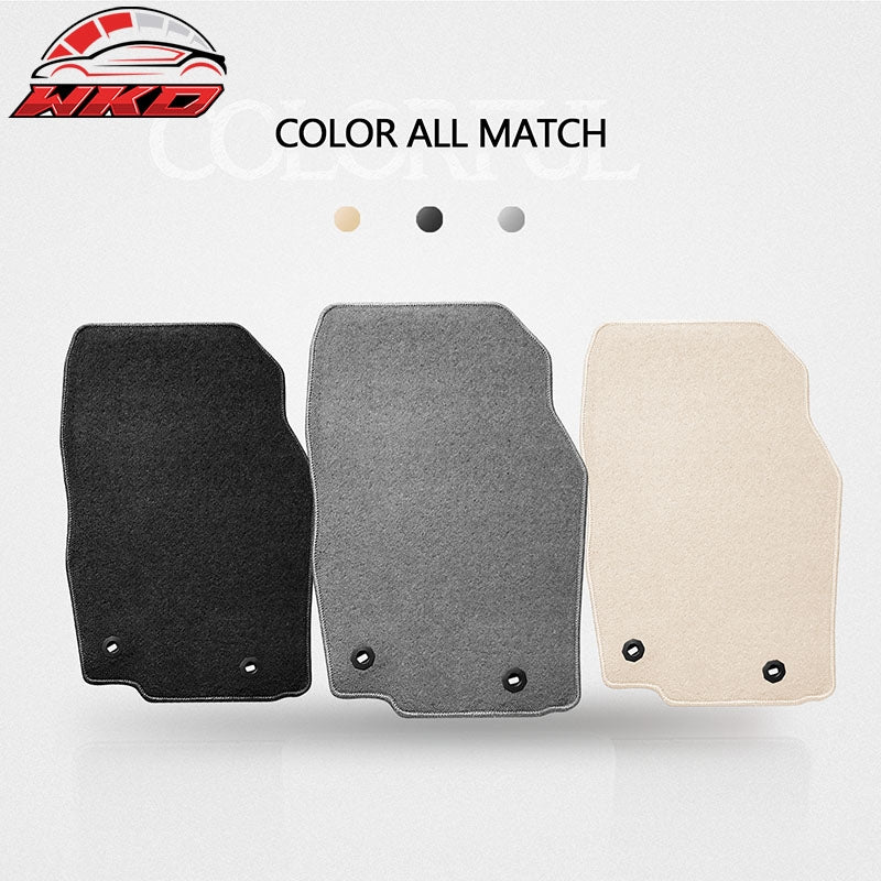 Fits 15-21 Lexus NX200t NX300 NX300h 4PCS Front Rear Floor Mat Carpet Nylon Grey