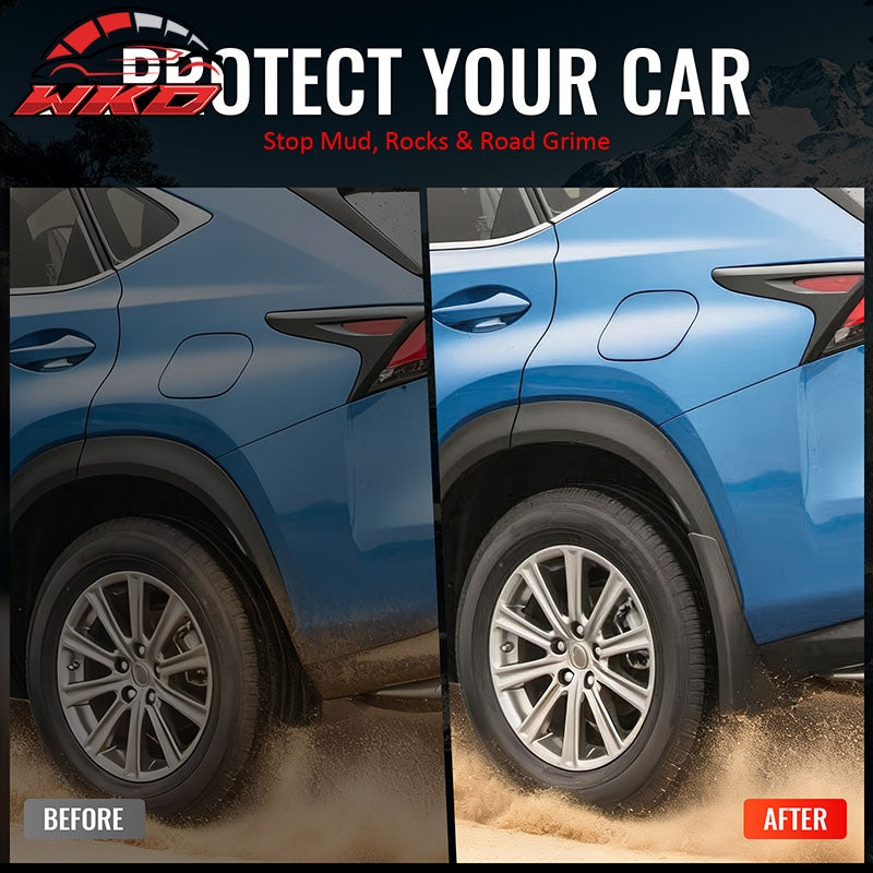 Fits 15-17 Lexus NX200t NX300h Front & Rear Fender Mud Flaps Splash Guards PP