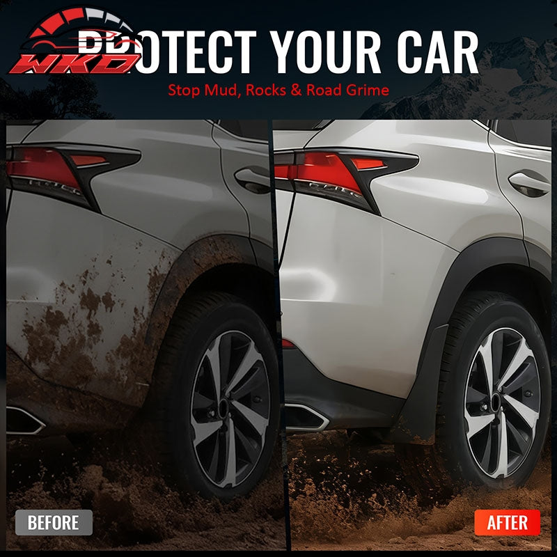 Fits 18-21 Lexus NX300 Non-Hybrid Front & Rear Fender Mud Flaps Splash Guards PP