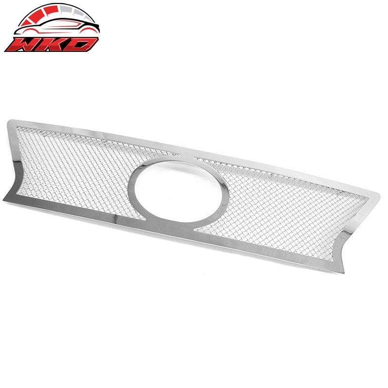 Fits 13-15 Lexus RX350 Front Bumper Upper Mesh Grille Insert Assembly Chrome
