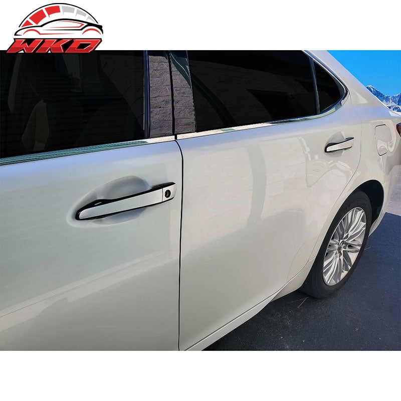Fits 10-16 Lexus RX350/RX450h Chrome ABS Door Handle Covers Trim w/ 1-Key Hole