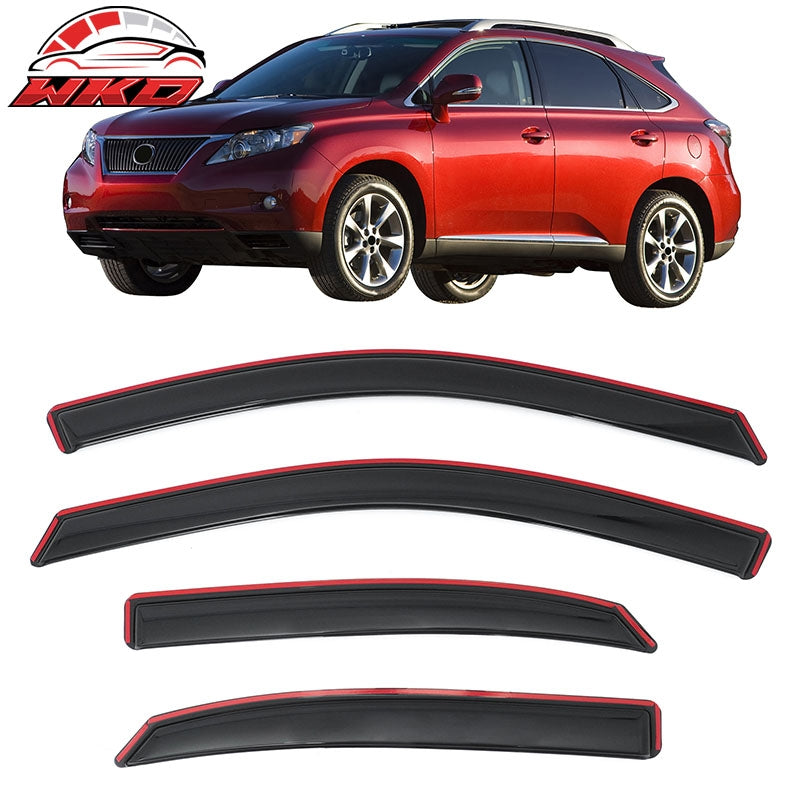 Wholesale 10-15 Lexus RX350/RX450h Window Visors In Channel Sun Rain Guard Deflector