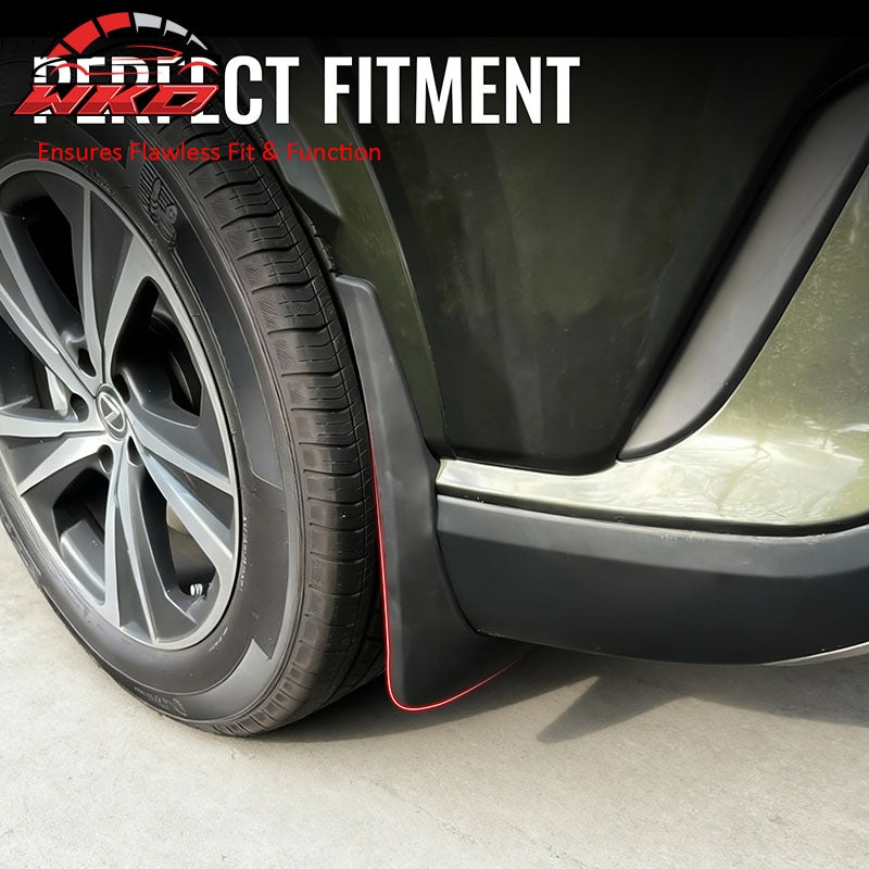 Fits 23-26 Lexus RX350 RX500h Front & Rear Fender Mud Flaps Splash Guards PP