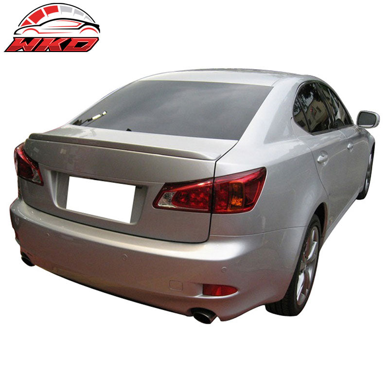 Fits 06-13 Lexus IS250 IS350 IS F Sport Style Rear Trunk Spoiler Wing Unpainted