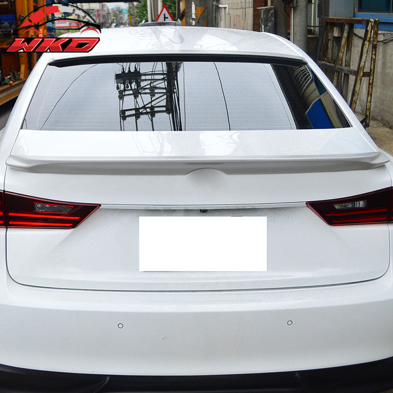 Fits 14-20 Lexus IS250 XE30 Sedan F Style Unpainted Rear Trunk Spoiler Wing ABS