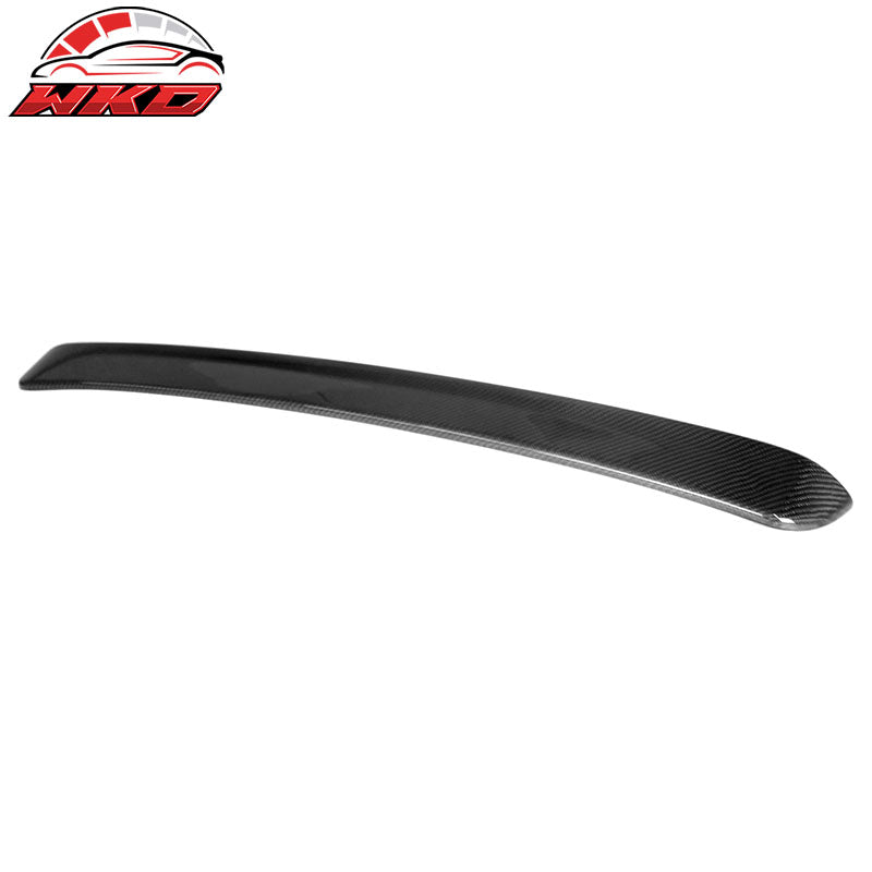 Fits 13-20 Lexus GS F Rear Window Roof Spoiler WD Style Carbon Fiber Visor Wing