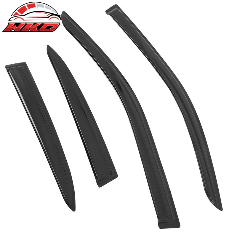 Fits 19-26 Lexus UX200 Tape on Window Visors Vent Rain Sun Wind Guards Deflector