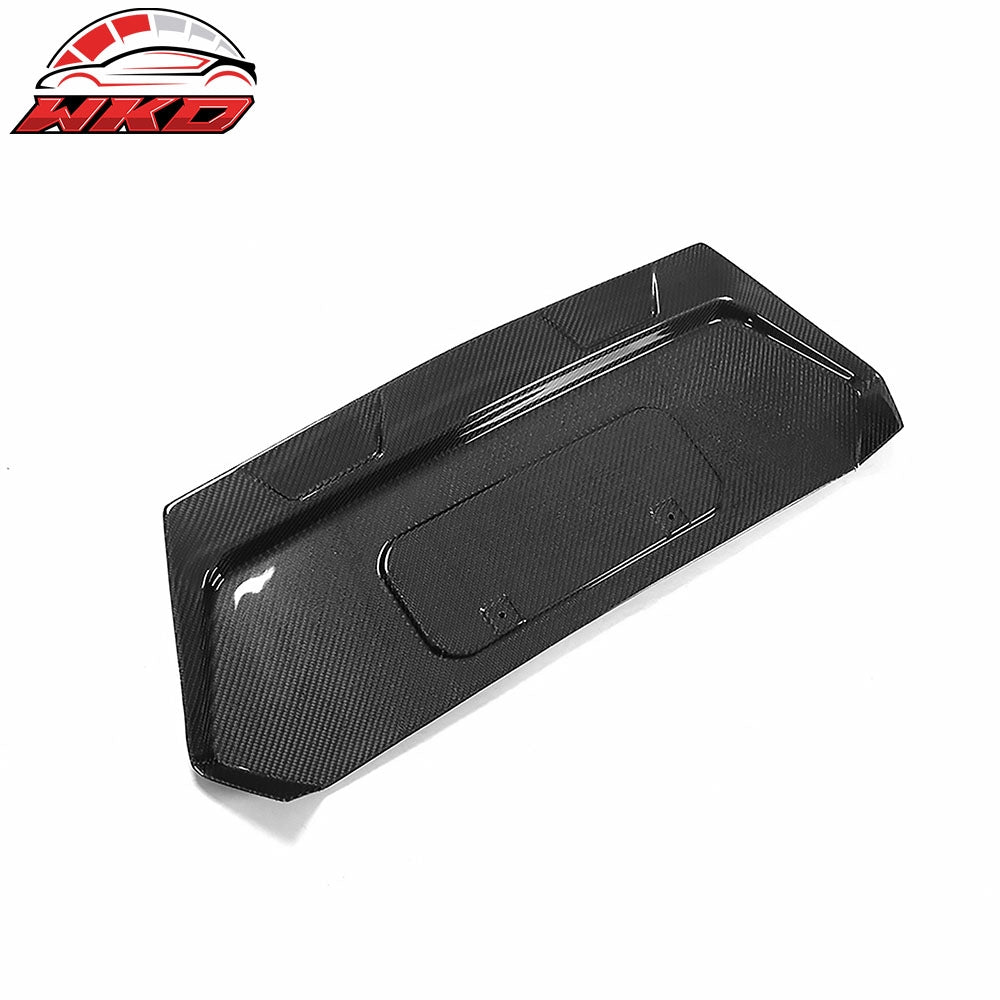 20-25 Chevrolet Corvette C8 OE Rear License Plate Carbon Fiber Gloss Black | Wholesale