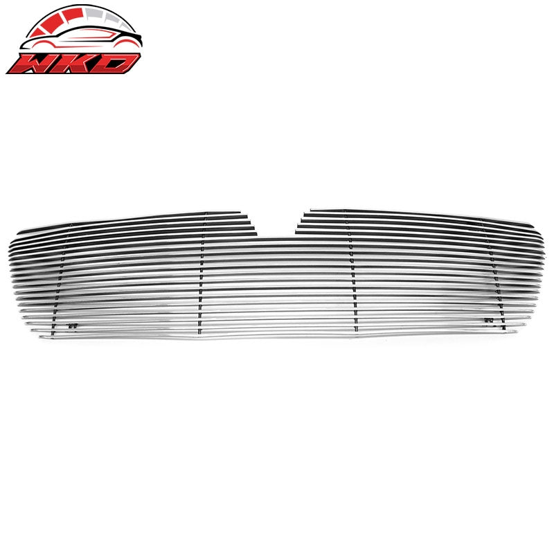 Fits 2003-2006 Lincoln Navigator Billet Style Front Bumper Hood Grille Chrome