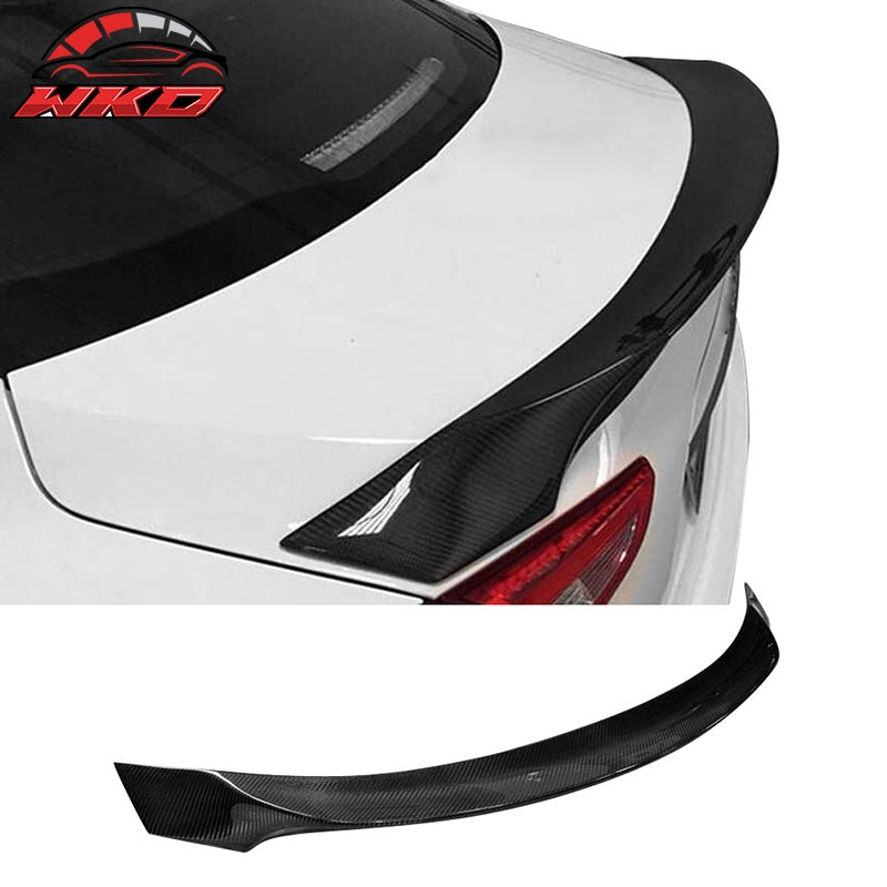 Fits 14-23 Maserati Ghibli ASPEC Style Rear Trunk Spoiler Matte Carbon Fiber