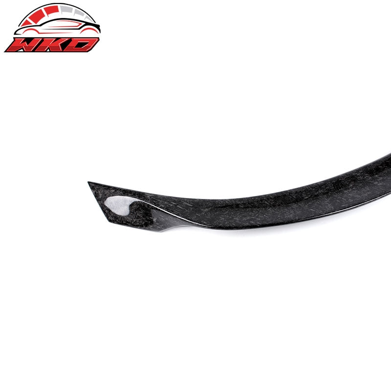 Fits 14-23 Maserati Ghibli ASPEC Style Trunk Spoiler - Matte Forged Carbon Fiber