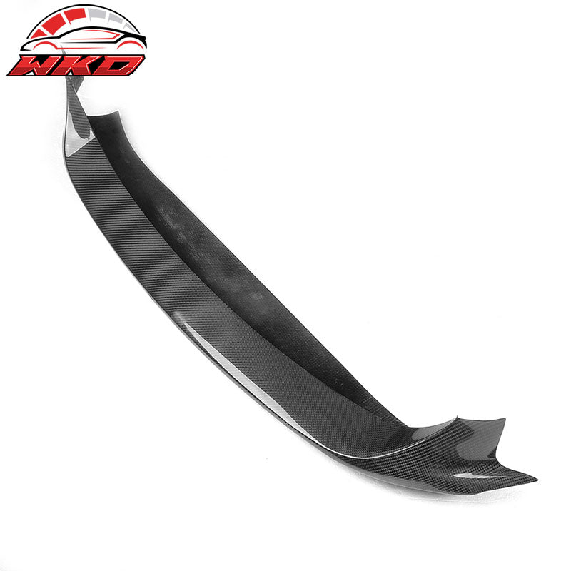Fits 14-17 Maserati Ghibli JC Style Front Bumper Lip Spoiler Kit Carbon Fiber CF