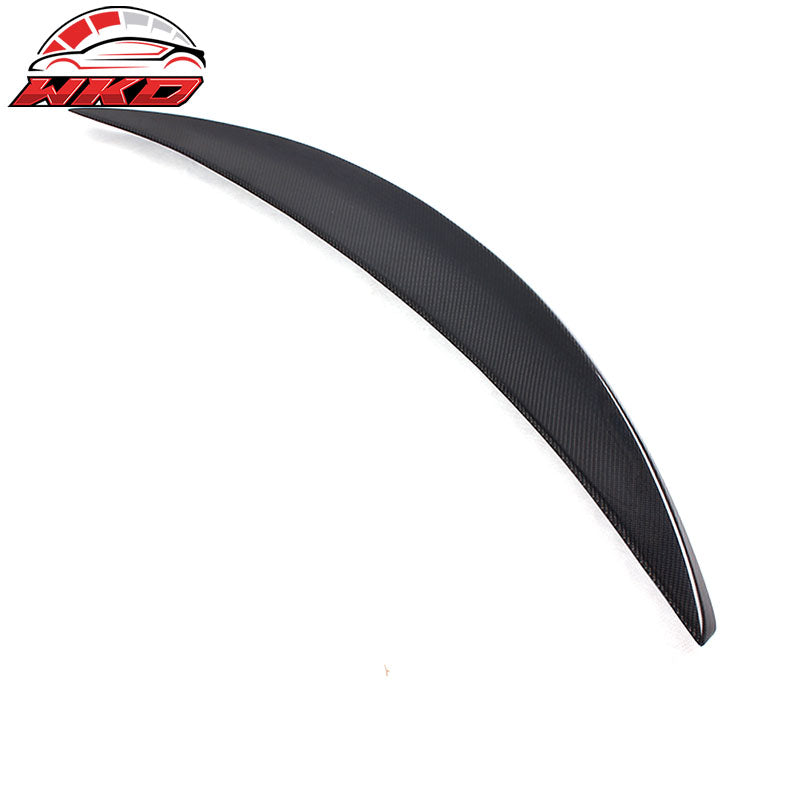 Fits 12-14 Maserati Gran Turismo GT Coupe R Trunk Spoiler Matte Carbon Fiber
