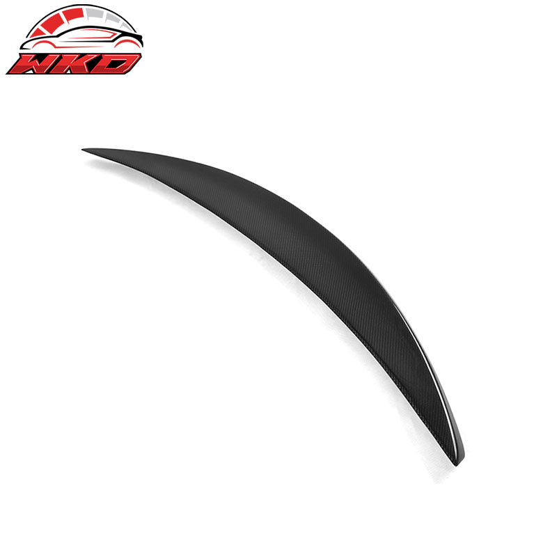 Fits 12-14 Maserati GranTurismo R Style Carbon Fiber CF Rear Trunk Spoiler Wing