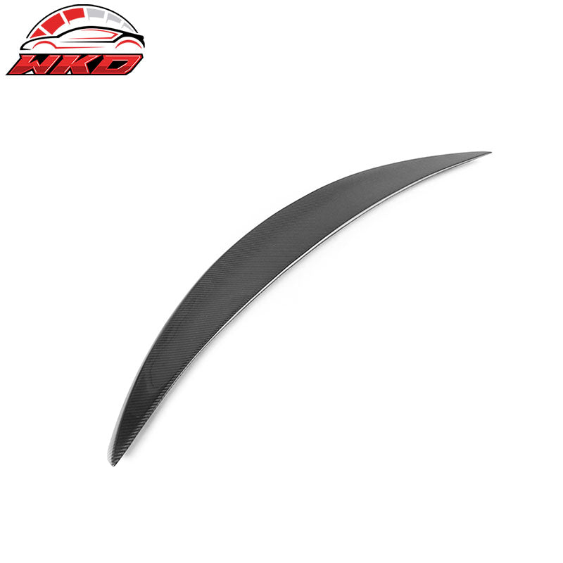 Fits 12-14 Maserati GranTurismo R Style Carbon Fiber CF Rear Trunk Spoiler Wing