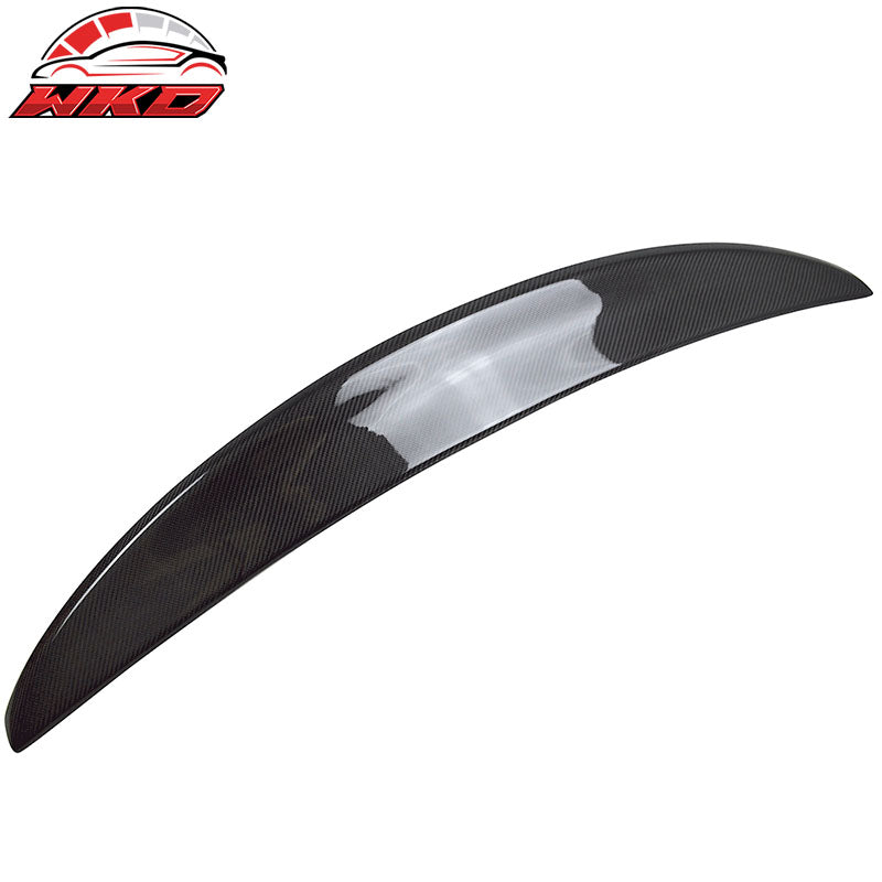 Fits 08-14 Maserati Gran Turismo Coupe Ikon Trunk Spoiler - Matte Carbon Fiber