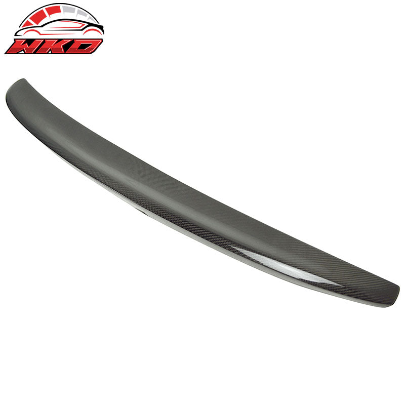 Fits 08-14 Maserati Gran Turismo Coupe Ikon Trunk Spoiler - Matte Carbon Fiber