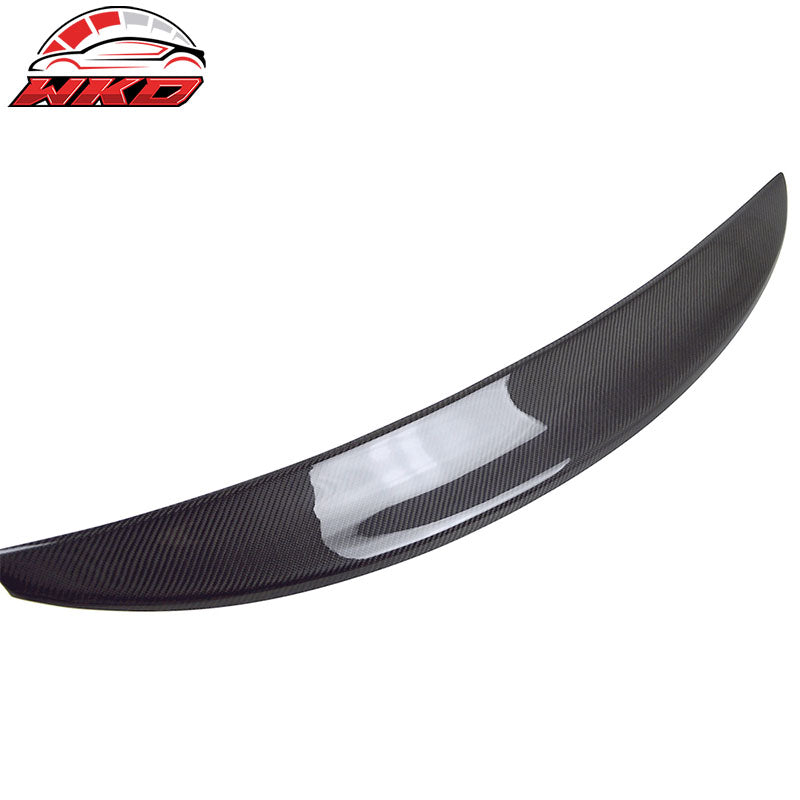 Fits 08-14 Maserati Gran Turismo Coupe Ikon Trunk Spoiler - Matte Carbon Fiber
