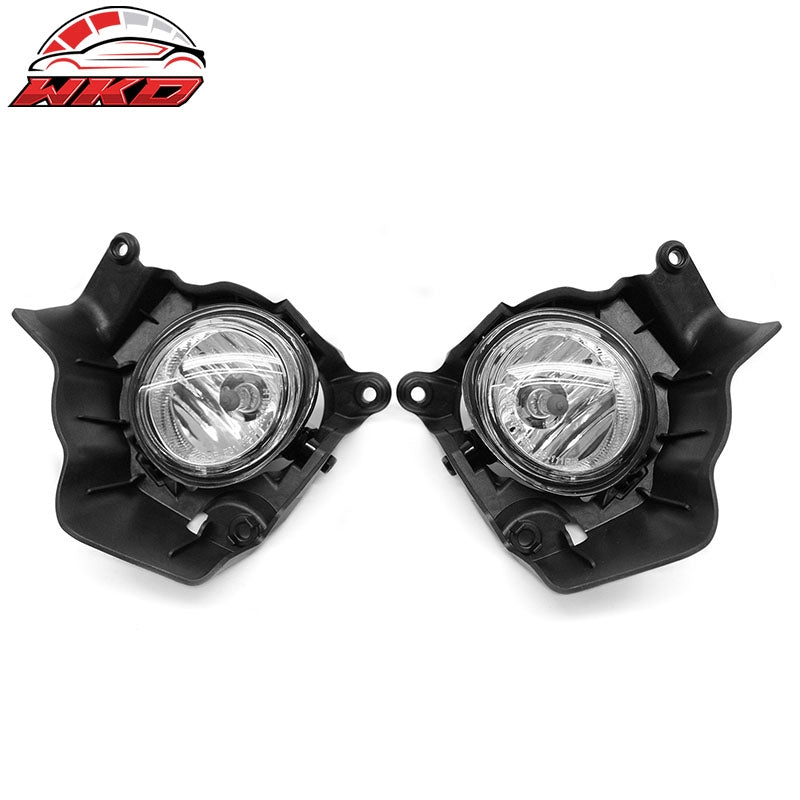 Wholesale 11-14 Mazda 2 Front Bumper Driving Fog Lights Lamps Replacement Clear Lens