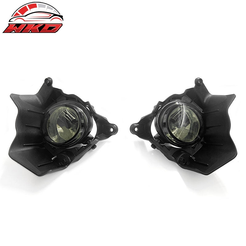 Wholesale 11-14 Mazda 2 Front Bumper Driving Fog Lights Lamps W/Wiring Smoke Lens