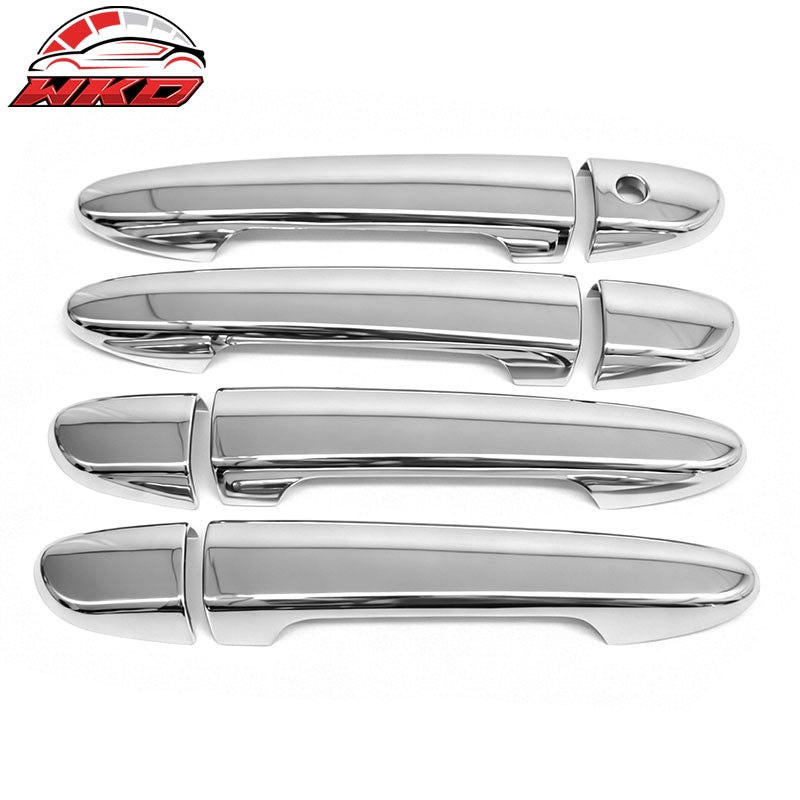 Wholesale 10-16 Mazda 3 13-24 CX-5 Chrome ABS 4PCS Door Handle Covers with 1 Key Hole