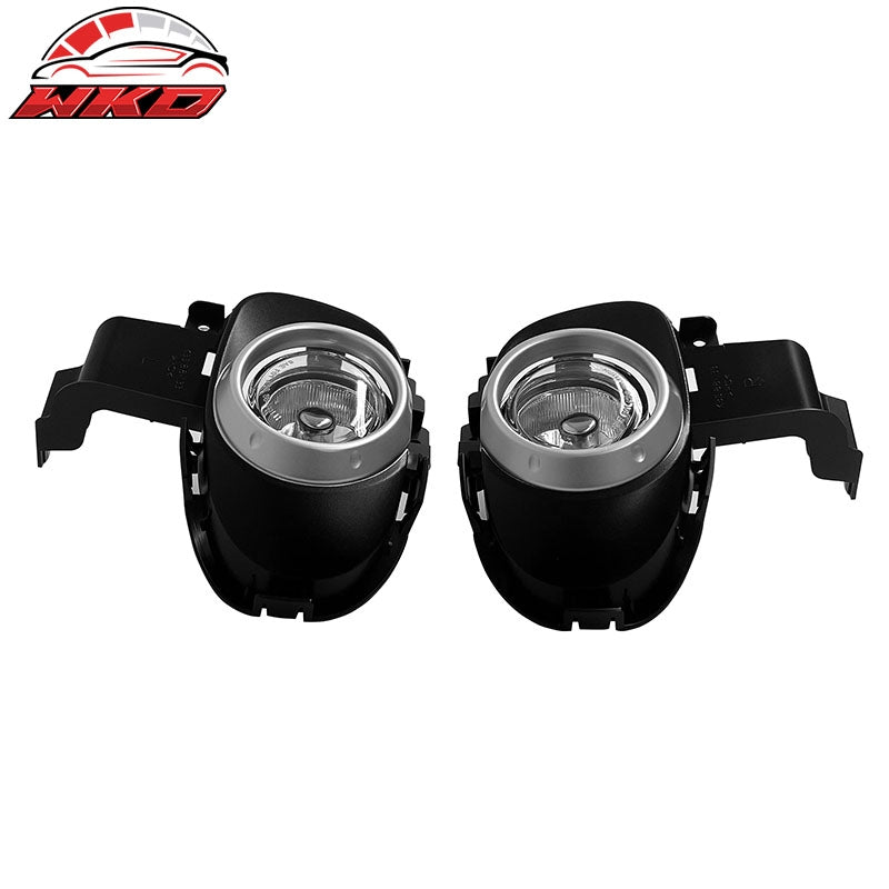 Fits 04-06 Mazda 3 Hatchback Bumper Driving Fog Lights Lamps Clear Lens W/Wiring