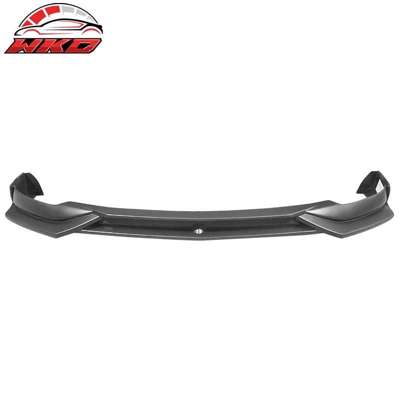 Fits 19-26 Mazda 3 Sedan Front Bumper Lip Spoiler PP Matte Black Chin Splitter
