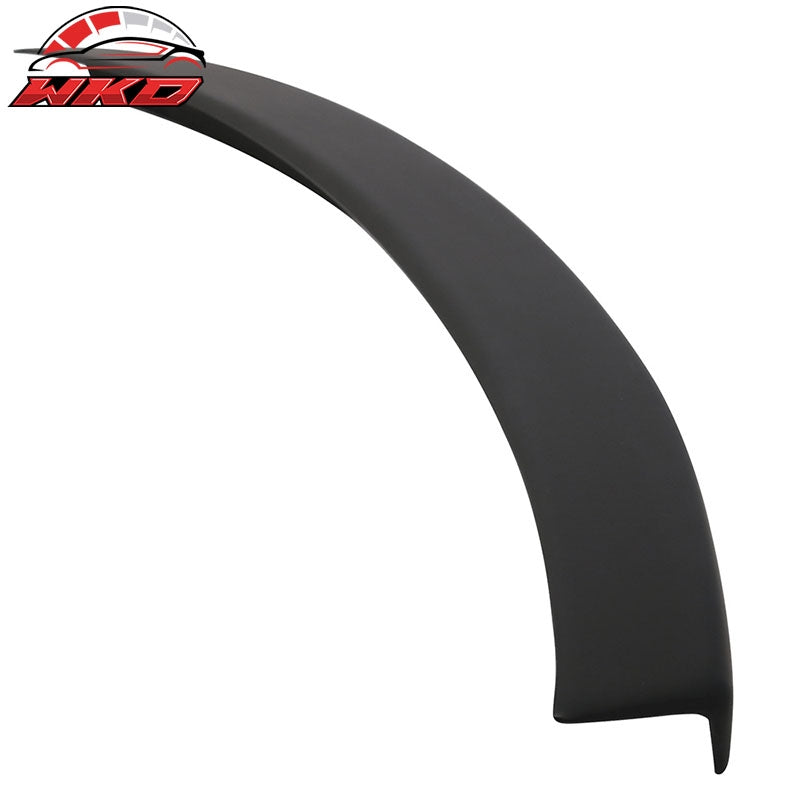 Fits 04-09 Mazda 3 Sedan Flush Mount OE Style Rear Trunk Spoiler Matte Black ABS