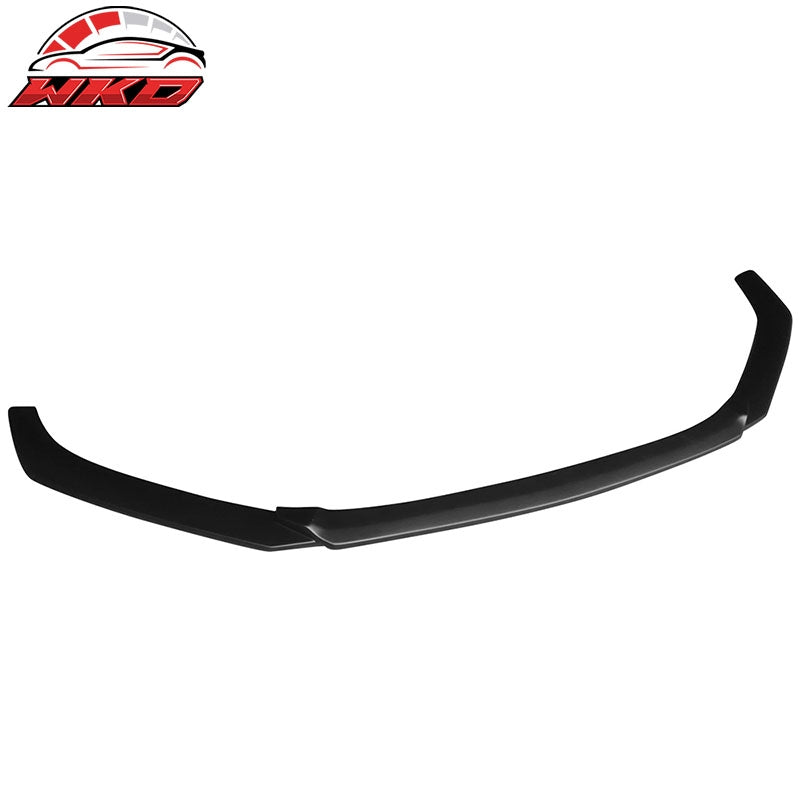 Fits 14-17 Mazda 3 V1 Style Front Bumper Lip Chin Spoiler Splitter Unpainted PP