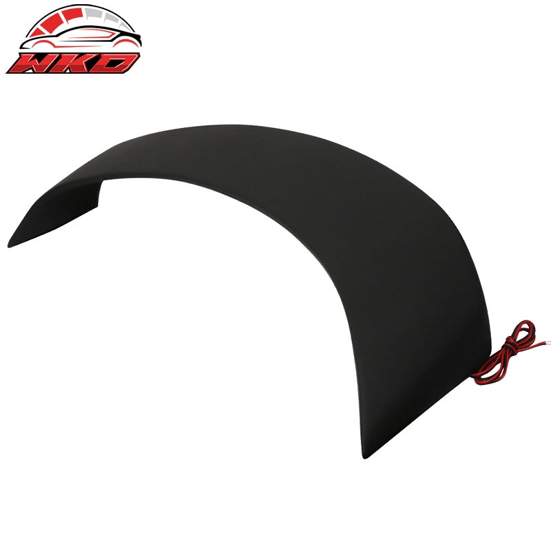 Fits 03-08 Mazda 6 Mazda6 4Dr HB OE ABS Trunk Spoiler&LED 3rd Brake Light