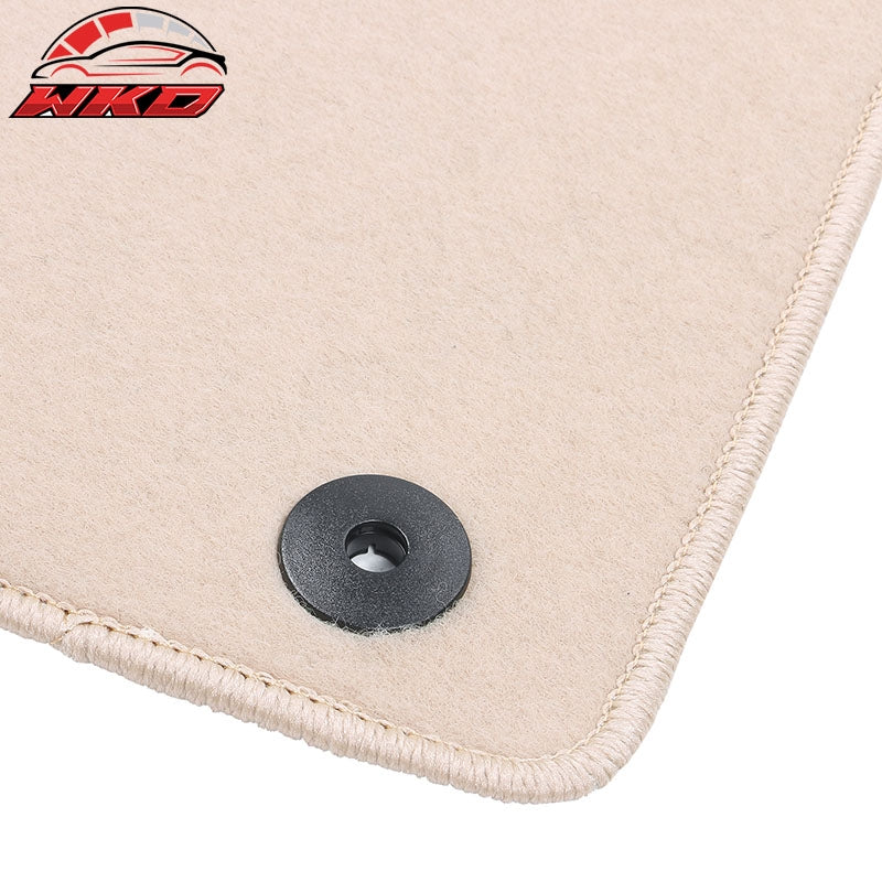 Fits 20-26 Mazda CX-30/19-26 Mazda 3 Nylon Floor Mats 1st 2nd Row 4PC - Beige
