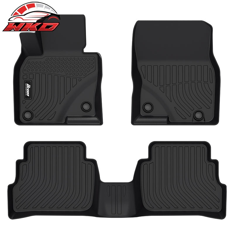 For 17-25 Mazda CX-5 4DR 3D Molded All Weather Floor Mats TPE Carpet + Trunk Mat