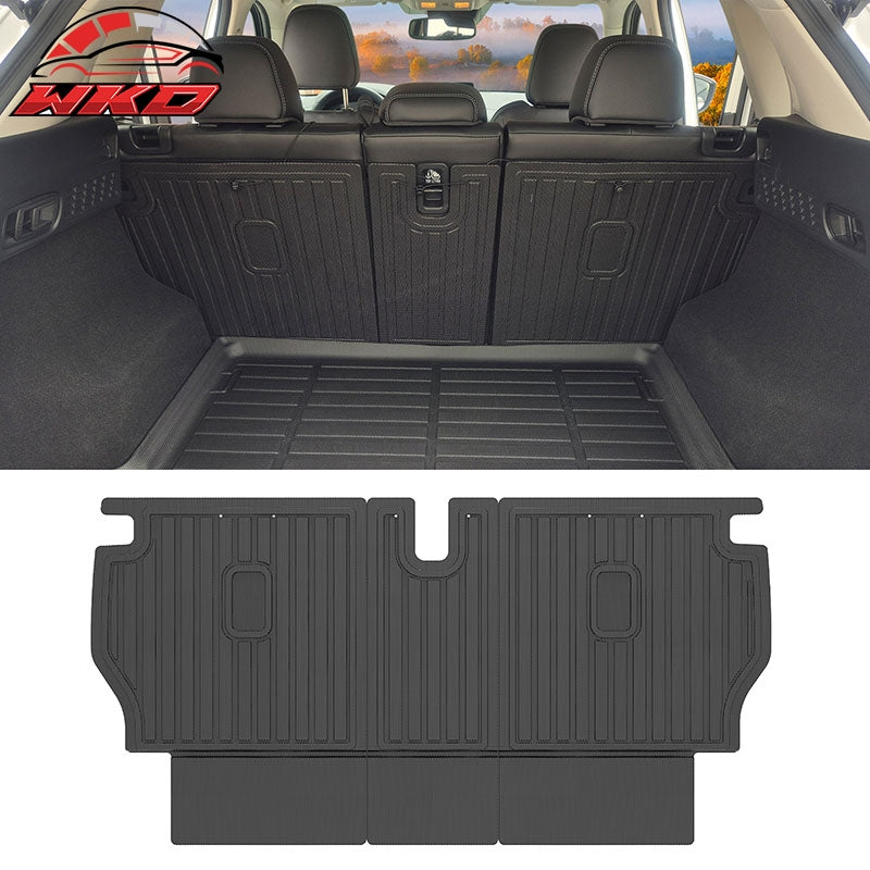 Fits 17-25 Mazda CX-5 TPE Waterproof Rear Cargo Trunk Seat Back Protector Mats