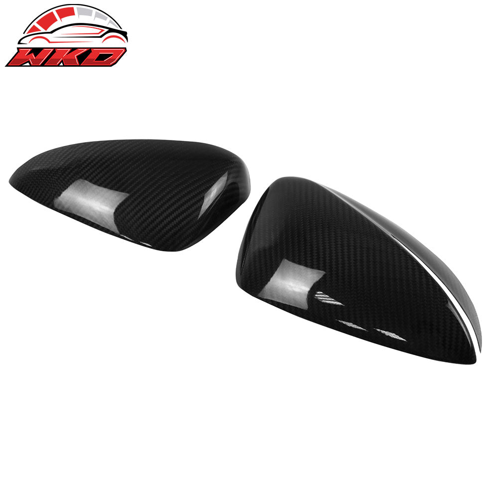 Fits 15-16 Mazda CX-5 CX5 Carbon Fiber CF RH LH Side Rearview Mirror Covers Caps