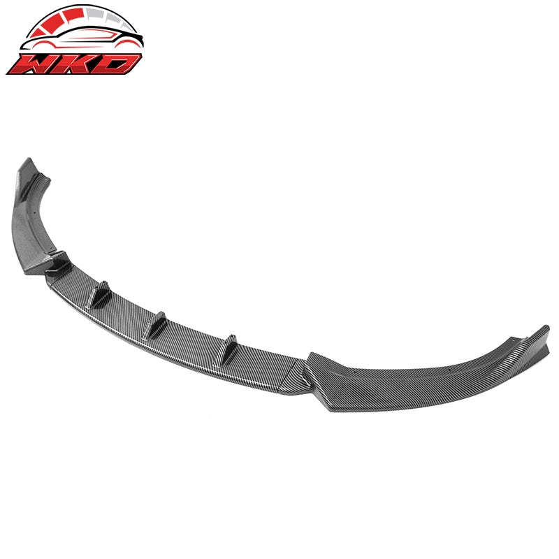 Fits 09-12 Mazda MX-5 Miata Carbon Fiber Print Front Bumper Lip IKON Style 3PCS