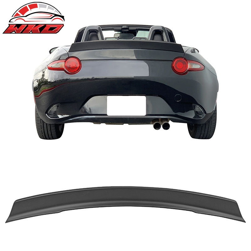 Fits 16-26 Mazda MX-5 & MX-5 Miata IKON Style Trunk Spoiler FRP