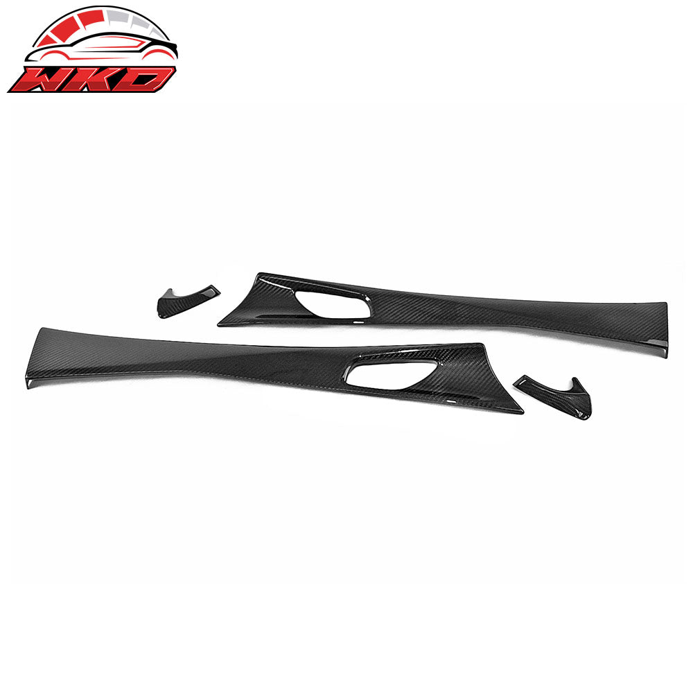Wholesale 16-25 Mazda MX-5 MX5 Miata Carbon Fiber CF Interior Door Panel Trim 4PCS