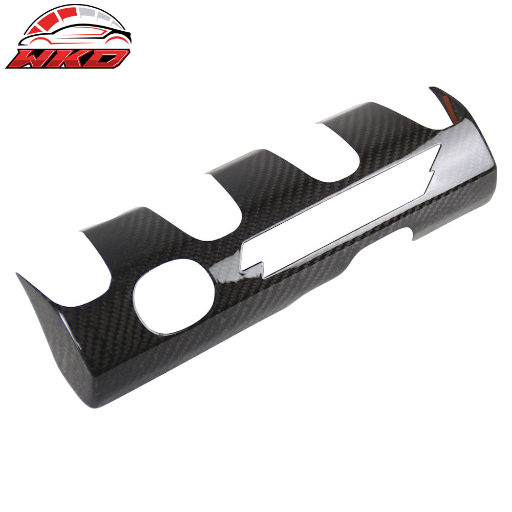 Fits 16-25 Mazda MX5 MX-5 Miata Carbon Fiber CF Front Engine Interior Cover Trim