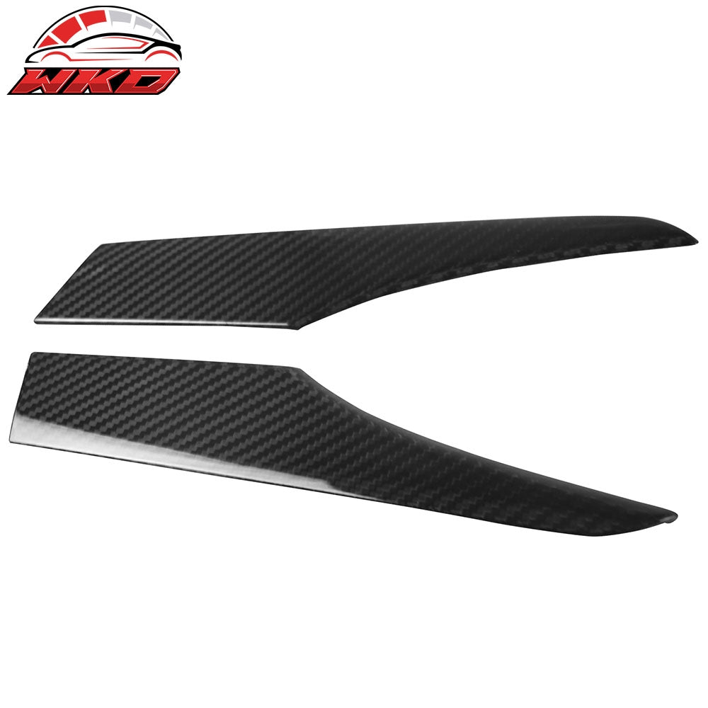 Wholesale 16-26 Mazda MX5 MX-5 Miata Carbon Fiber CF Car Rear Trunk Garnish Trim 2PCS