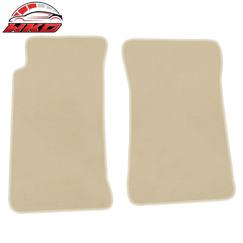 Wholesale 90-97 Mazda Miata MX-5 Floor Mats Liner Left Right Nylon Beige Carpet 2PC
