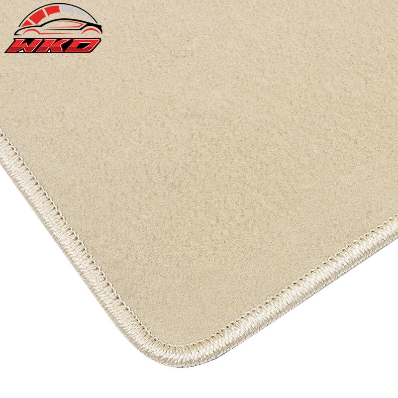 Fits 90-97 Mazda Miata MX-5 Floor Mats Liner Left Right Nylon Beige Carpet 2PC