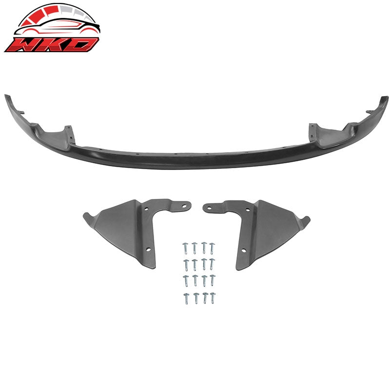 Fits 90-97 Mazda Miata MX5 RS Style Front Bumper Lip Spoiler Unpainted Black PU