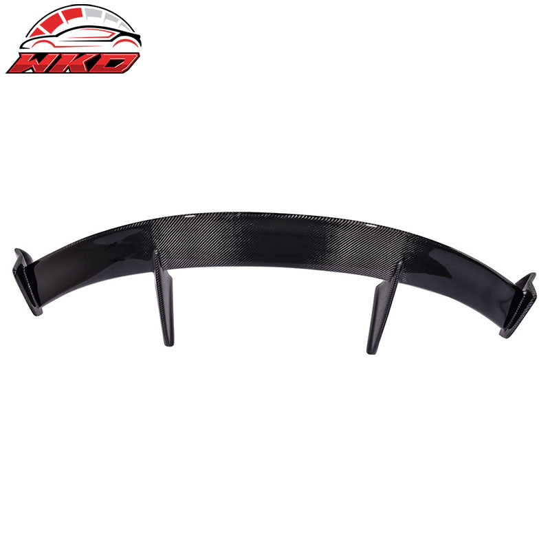 Fits 14-18 Mazda 3 5-Door Hatchback KS Style Matte Carbon Fiber CF Roof Spoiler