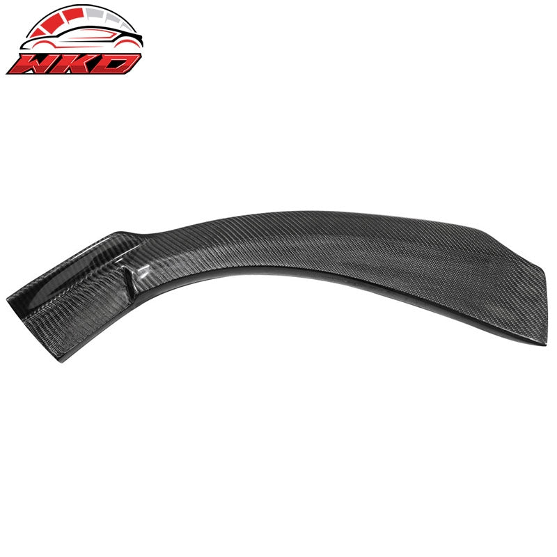 Fits 13-16 Mercedes-Benz CLA C117 PIE Front Bumper Lip Winglets CF 2PCS
