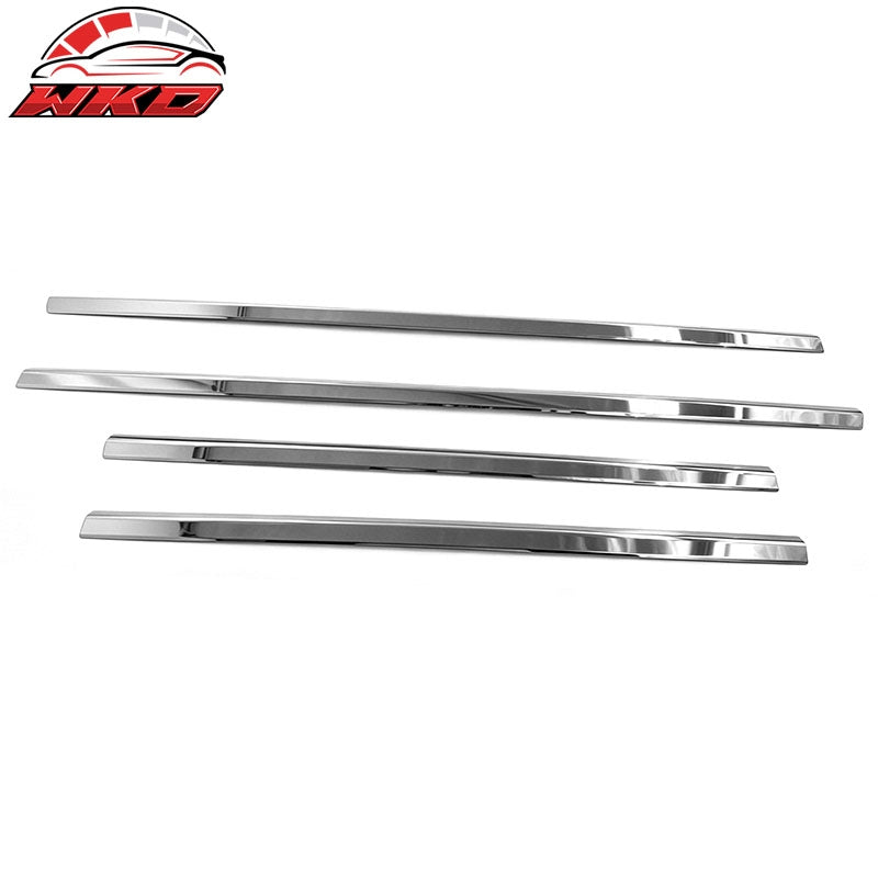 Fits 98-05 Mercedes-Benz W163 ML Class Window Belt Molding Stainless Steel 4PCS