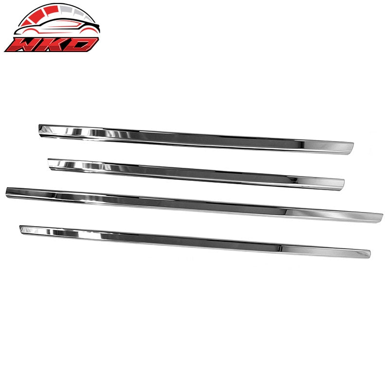 Fits 98-05 Mercedes-Benz W163 ML Class Window Belt Molding Stainless Steel 4PCS
